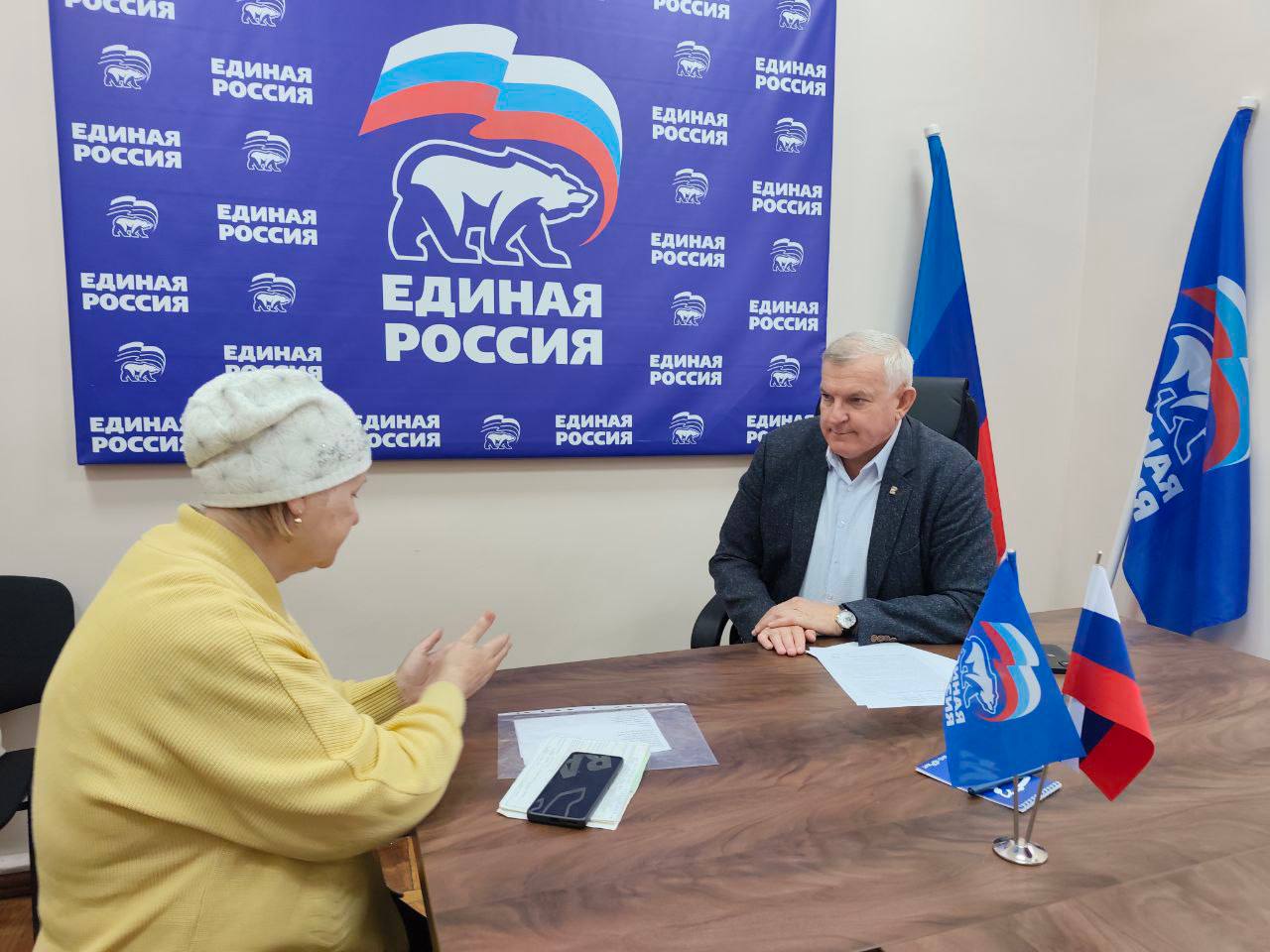 Владимир Шавлай: Продолжаются личные приёмы граждан депутатами Совета Краснодонского муниципального округа