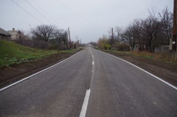 Дороги, отремонтированные Алтайским краем в Славяносербском округе, прошли проверку качества