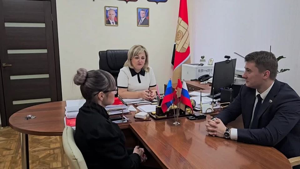 Встреча с молодежной избирательной комиссией города Алчевска