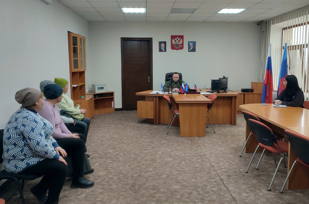 Владимир Чернев: Сегодня мой первый заместитель, Андрей Сергеевич Калиничев, провёл личный приём граждан