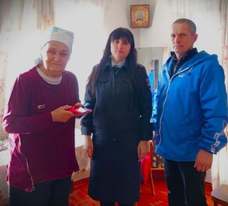 Помощь инвалиду ВОВ в селе Городище