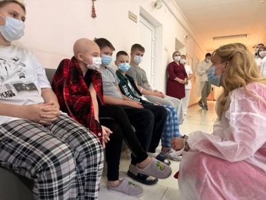 Дарья Лантратова: В онкогематологическом отделении Луганской детской клинической больницы 15 пациентов