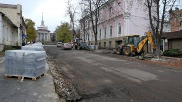 В Луганске стартовал ремонт проспекта Пархоменко