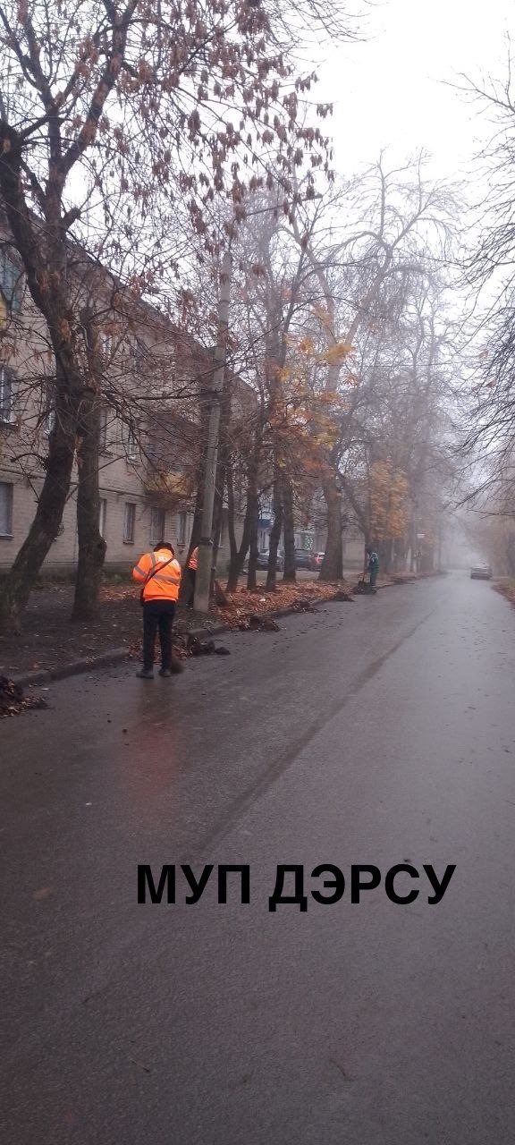 За период с 10 по 14 ноября работниками МУП "ДЭРСУ" были выполнены следующие работы: