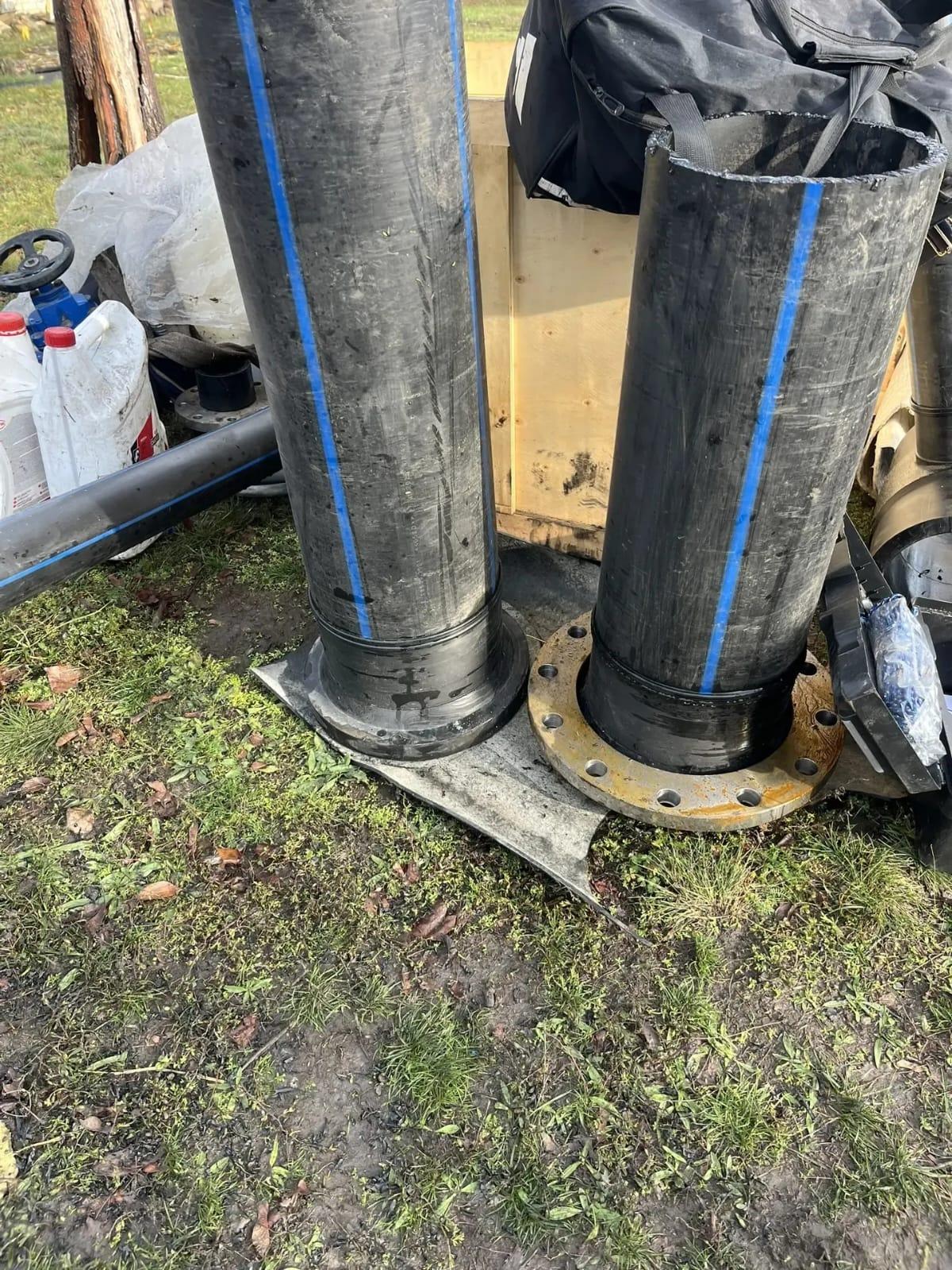 В Ровеньках продолжается ремонт водовода Курган – Новодарьевка В Ровеньках продолжается ремонт водовода Курган – Новодарьевка