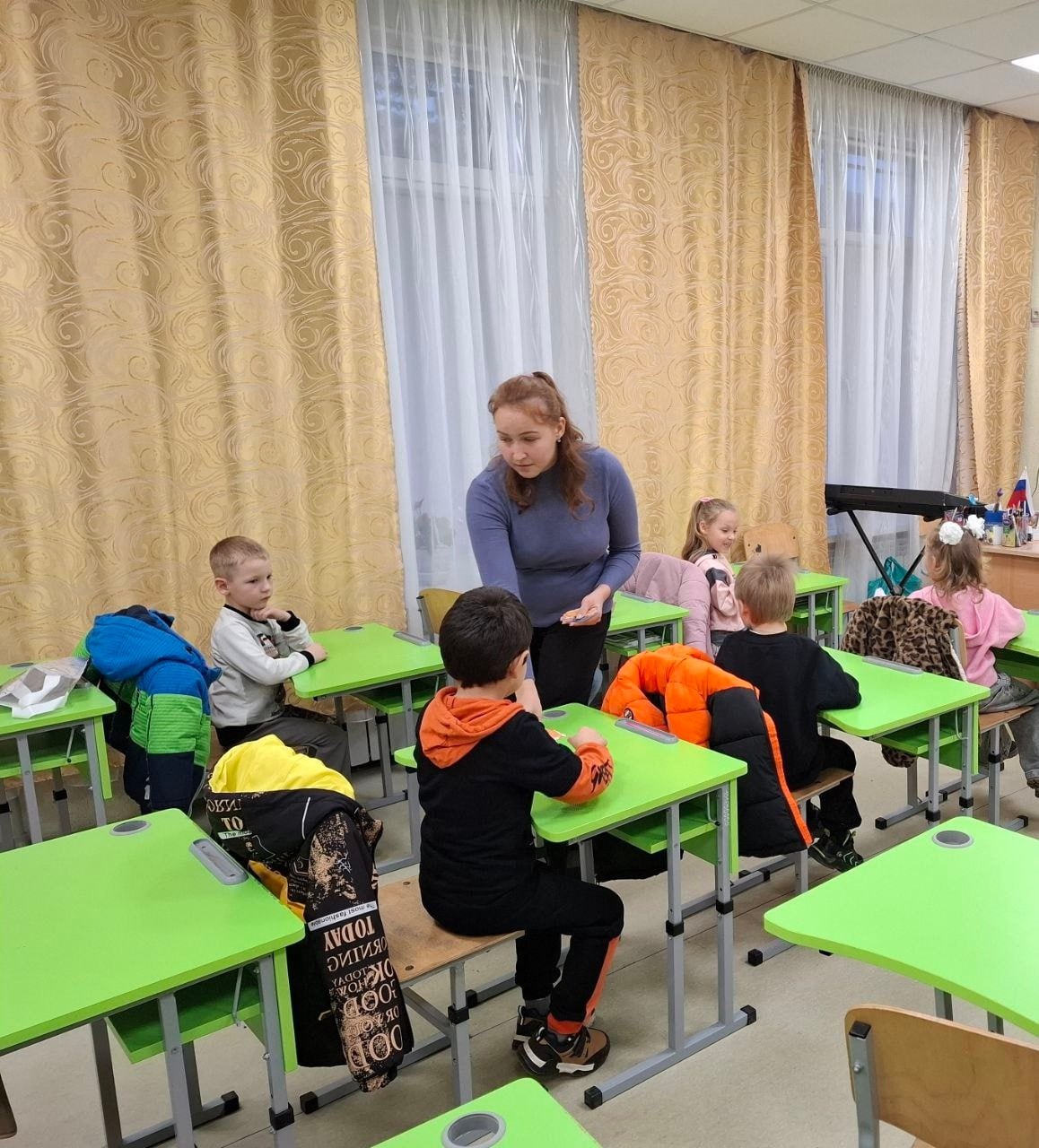 В ГБОУ ЛНР «Беловодская средняя школа № 1№ прошло первое занятие в Школе будущих первоклассников В ГБОУ ЛНР «Беловодская средняя школа № 1№ прошло первое занятие в Школе будущих первоклассников