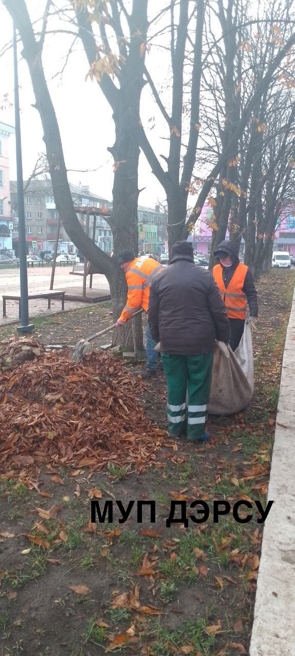 За период с 10 по 14 ноября работниками МУП "ДЭРСУ" были выполнены следующие работы: За период с 10 по 14 ноября работниками МУП "ДЭРСУ" были выполнены следующие работы: