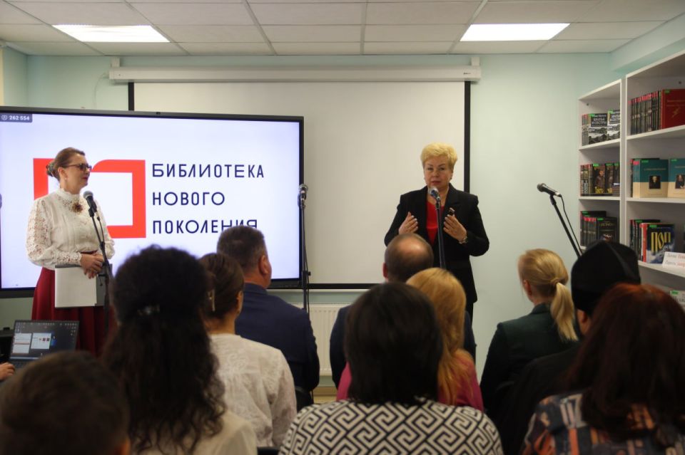 В Станице Луганской открылась модельная библиотека нового поколения «Казачок» В Станице Луганской открылась модельная библиотека нового поколения «Казачок»