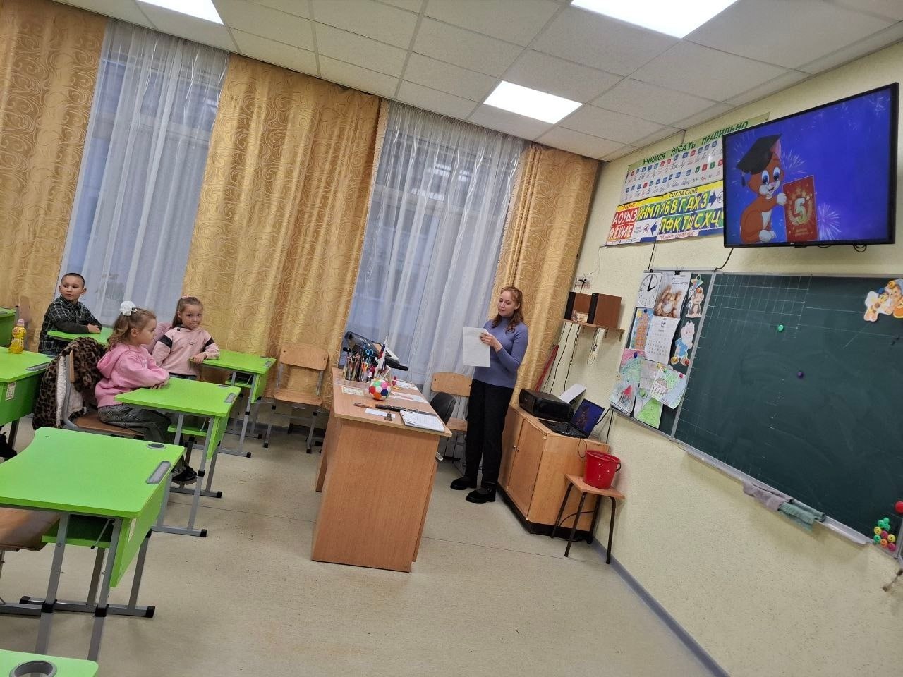 В ГБОУ ЛНР «Беловодская средняя школа № 1№ прошло первое занятие в Школе будущих первоклассников В ГБОУ ЛНР «Беловодская средняя школа № 1№ прошло первое занятие в Школе будущих первоклассников