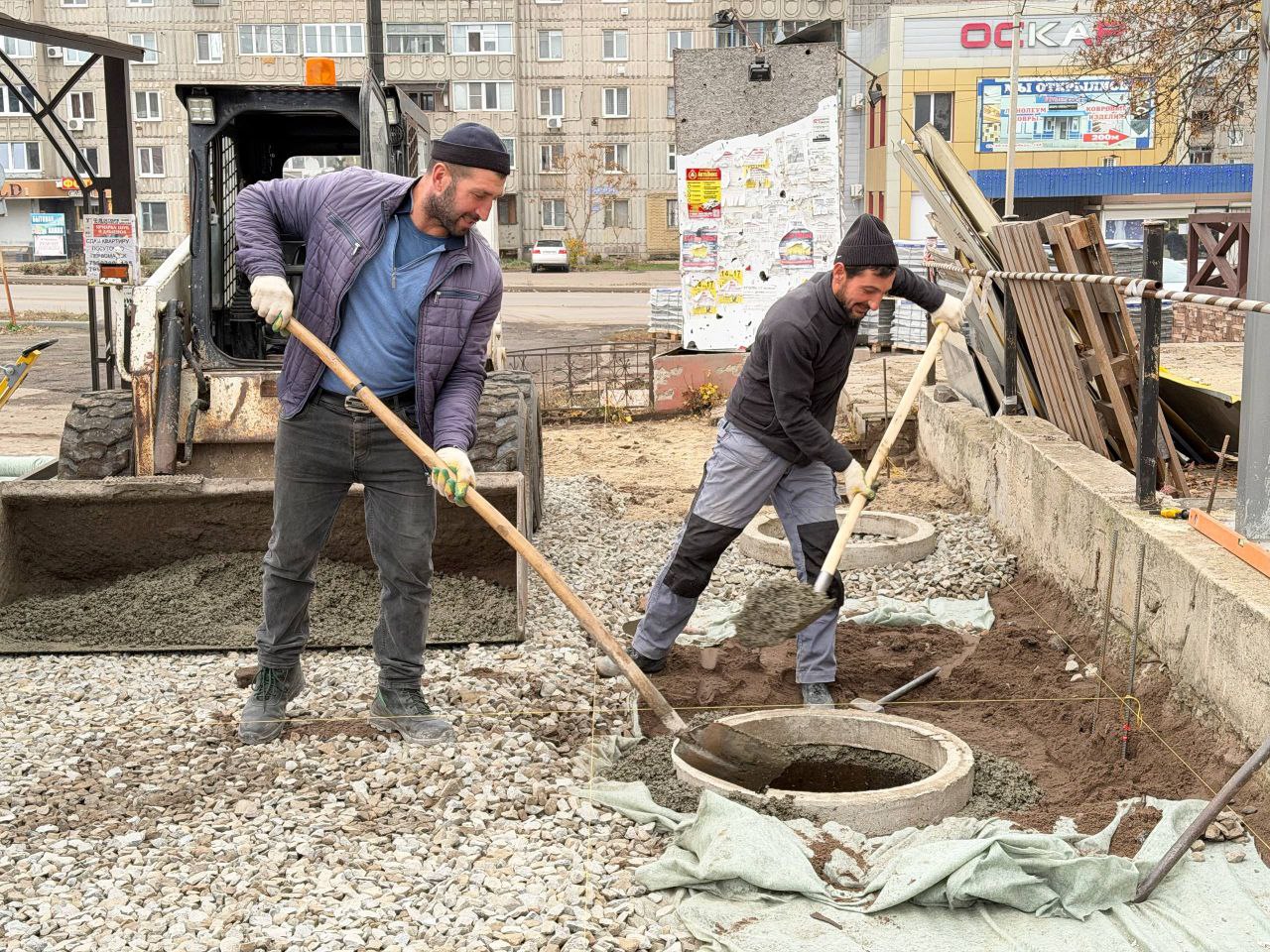 Сергей Колягин: Продолжаем работы по благоустройству территории «Манежа» в городе Первомайске Сергей Колягин: Продолжаем работы по благоустройству территории «Манежа» в городе Первомайске