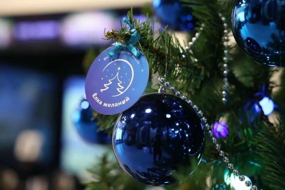 Мечты должны сбываться! В Республике объявлен старт предновогодней благотворительной акции «Ёлка желаний»