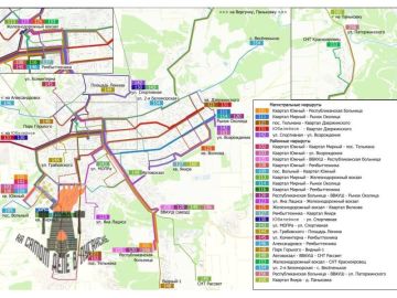 Запуск новой маршрутной сети автобусов в Луганске временно приостановили