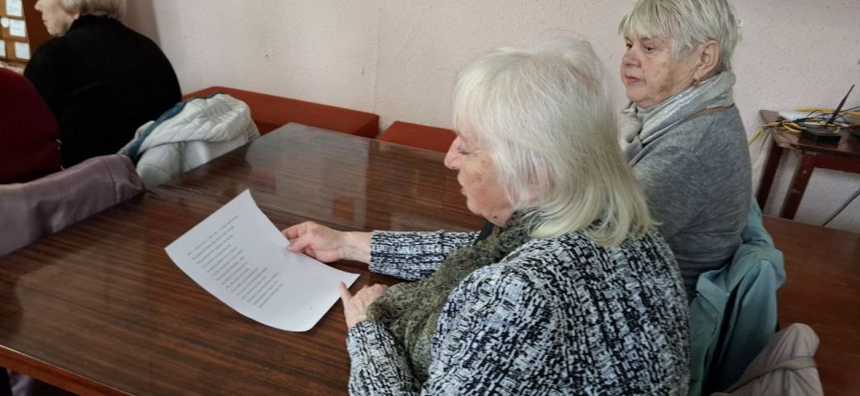 В Красном Луче для слушателей Университета третьего возраста состоялся литературный вечер В Красном Луче для слушателей Университета третьего возраста состоялся литературный вечер