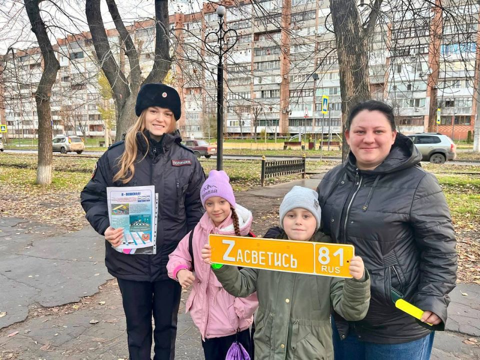 В столице Республики сотрудниками Центра ДиТН, ПБДД ГИБДД МВД по ЛНР проведен утренний рейд