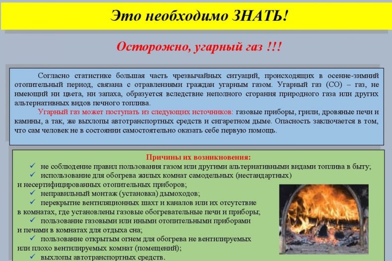 Угарный газ: как избежать трагедии при эксплуатации печи
