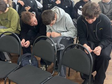 Школьникам провели профилактические занятия о правилах дорожного движения