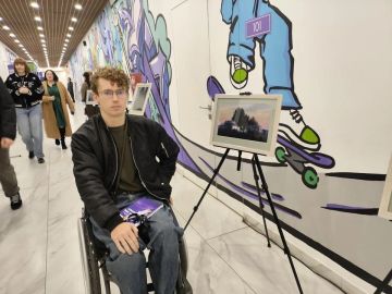 Сын ополченца и участника СВО повезет свои картины в Санкт-Петербург