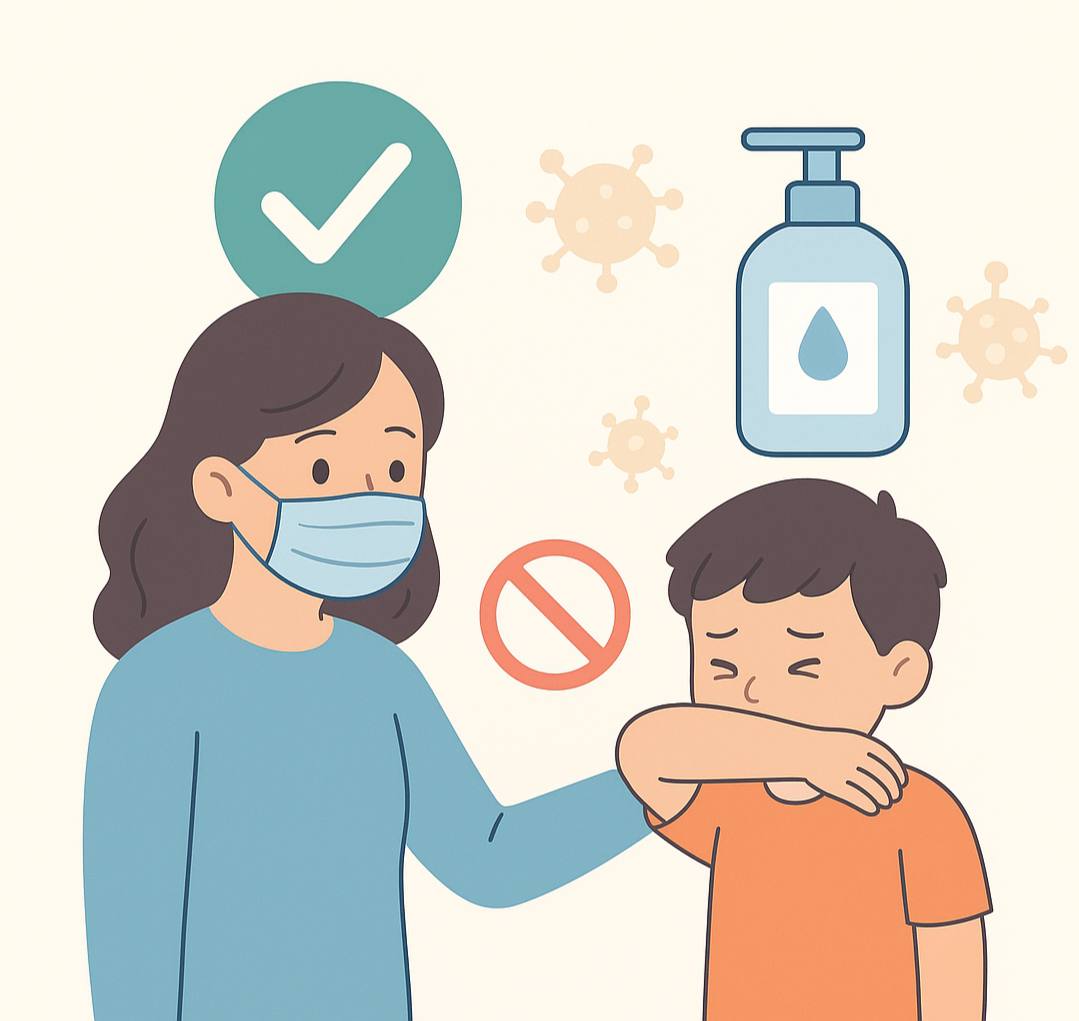 5правил защиты детей от респираторных инфекций