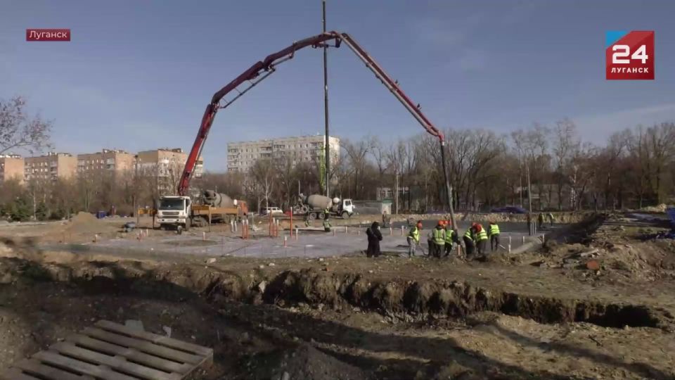 Луганский Парк «Дружба» восстановлен на 50%