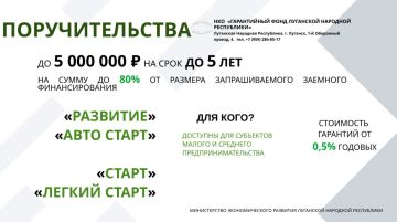 Гарантии по кредитам. НКО "Гарантийный фонд ЛНР" помогает бизнесу получить кредиты и займы, что значительно упрощает доступ к финансированию! Фонд выступает поручителем и берет на себя часть ответственности за возврат кредита