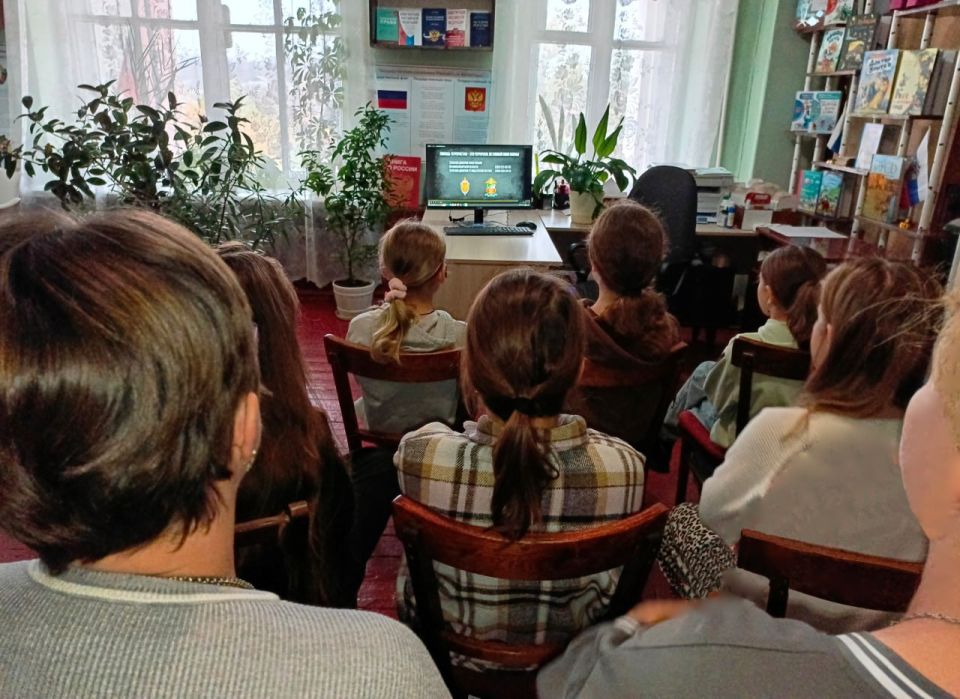 В поселке городского типа Дубовский состоялся видеолекторий В поселке городского типа Дубовский состоялся видеолекторий