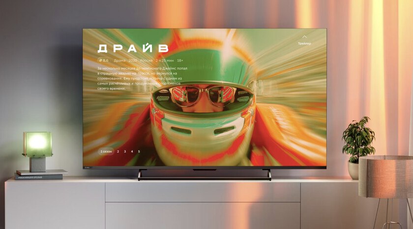 Сбер впервые представил телевизоры с голосовым управлением и интеграцией ИИ