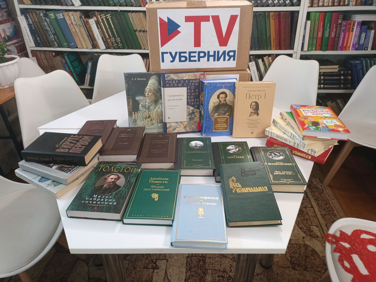 Вклад в культурное наследие региона: Зоя Яковлевна Грязева передала книги в фонд Белокуракинской централизованной библиотечной системы