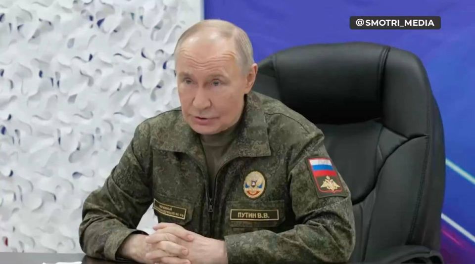 Главные заявления Президента РФ Владимира Путина на совещании в командном пункте группировки «Запад»