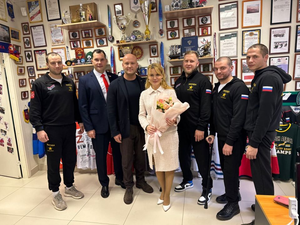 Дарья Лантратова: Познакомились с парнями из центра помощи военнослужащим «ОБЩЕЕ ДЕЛО» в Петербурге, которые помогают участникам спецоперации возвращаться к мирной жизни