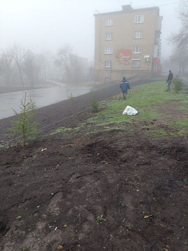 Сегодня в нашем городе продолжались работы по благоустройству Сегодня в нашем городе продолжались работы по благоустройству