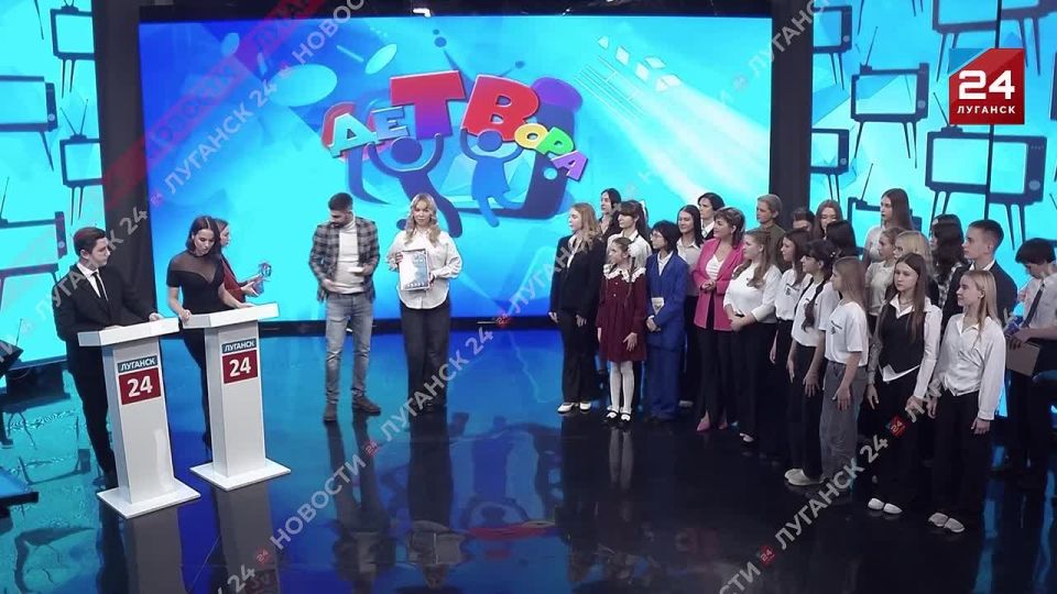 Победителей II Республиканского телевизионного конкурса «ДеТВора» торжественно наградили в стенах ГТРК ЛНР