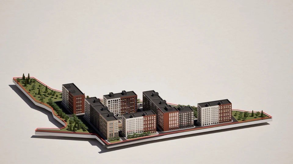 В Луганске построят шесть девятиэтажек ЖК «Истоки»