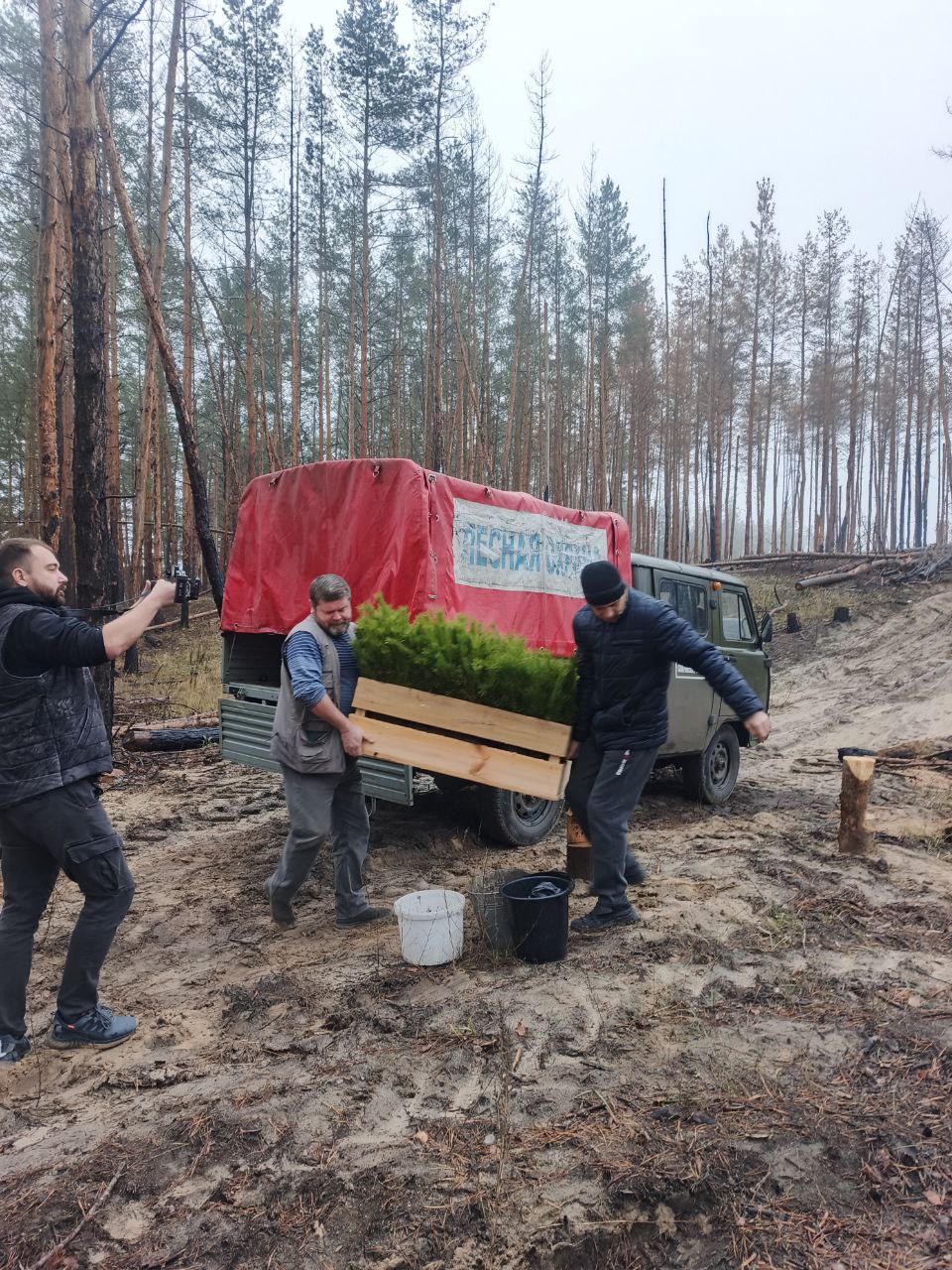 Эко-десант в Новоайдарском округе: масштабная акция по спасению лесов Эко-десант в Новоайдарском округе: масштабная акция по спасению лесов