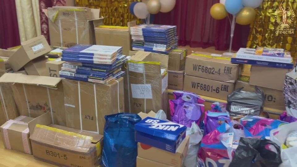 Волгоград — детям ЛНР. Представители Волгоградского штаба КСВО доставили гуманитарный груз в Ирминский детский дом