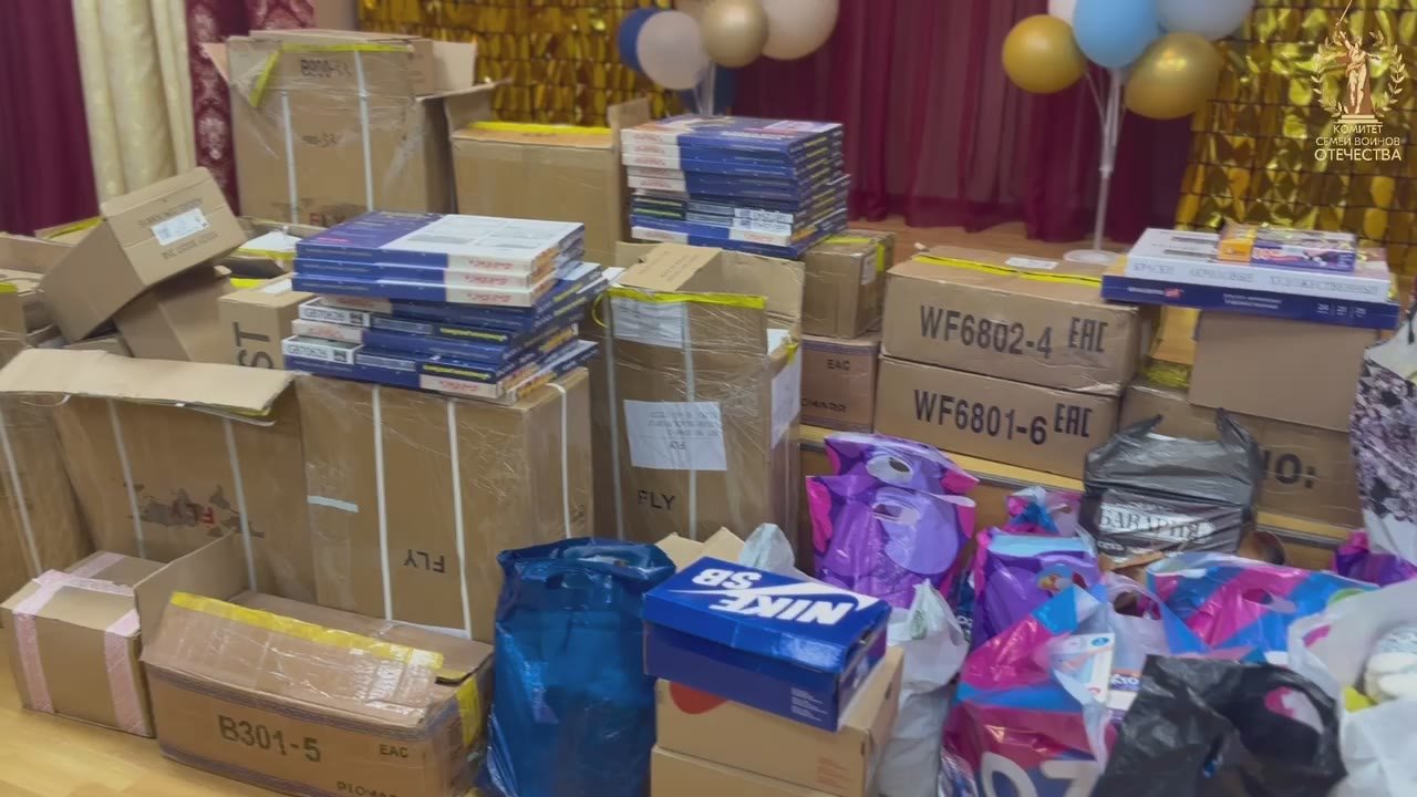 Волгоград — детям ЛНР. Представители Волгоградского штаба КСВО доставили гуманитарный груз в Ирминский детский дом