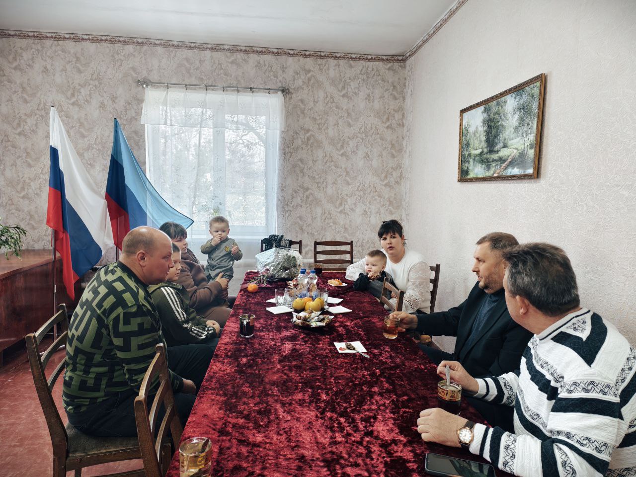 Евгений Бондарь: Встретился с дружной многодетной семьей Оджиковских из села Ореховка Евгений Бондарь: Встретился с дружной многодетной семьей Оджиковских из села Ореховка