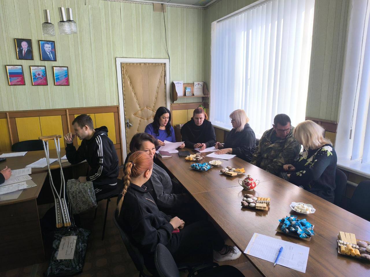 Встречу с жителями Чернухино провел КСВО