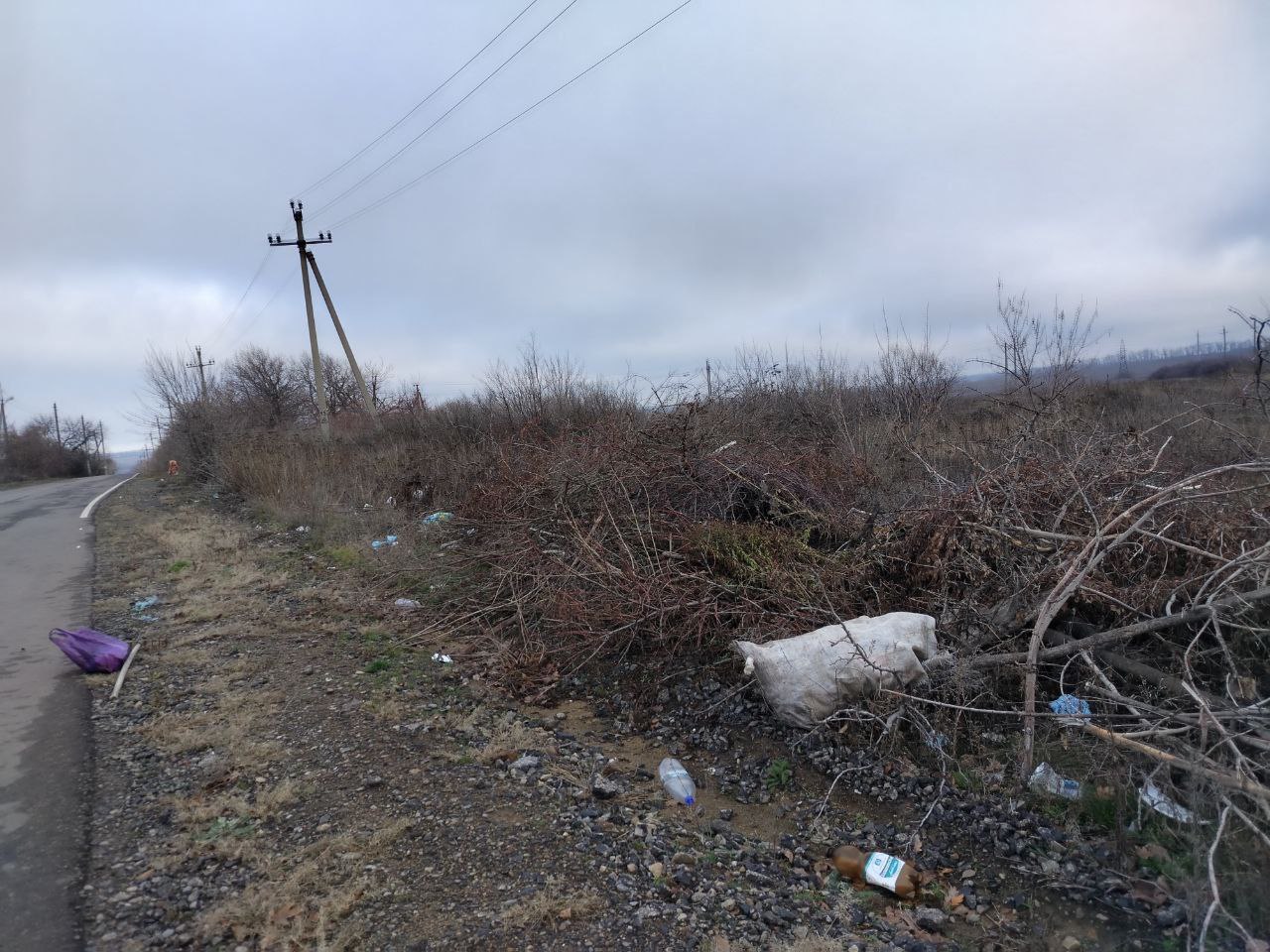 В пгт. Софиевский продолжаются работы по благоустройству