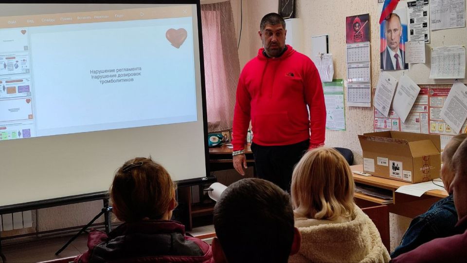 В Северодонецке – Лисичанском филиале Луганского центра медицины катастроф - прошла обучающая лекция В Северодонецке – Лисичанском филиале Луганского центра медицины катастроф - прошла обучающая лекция