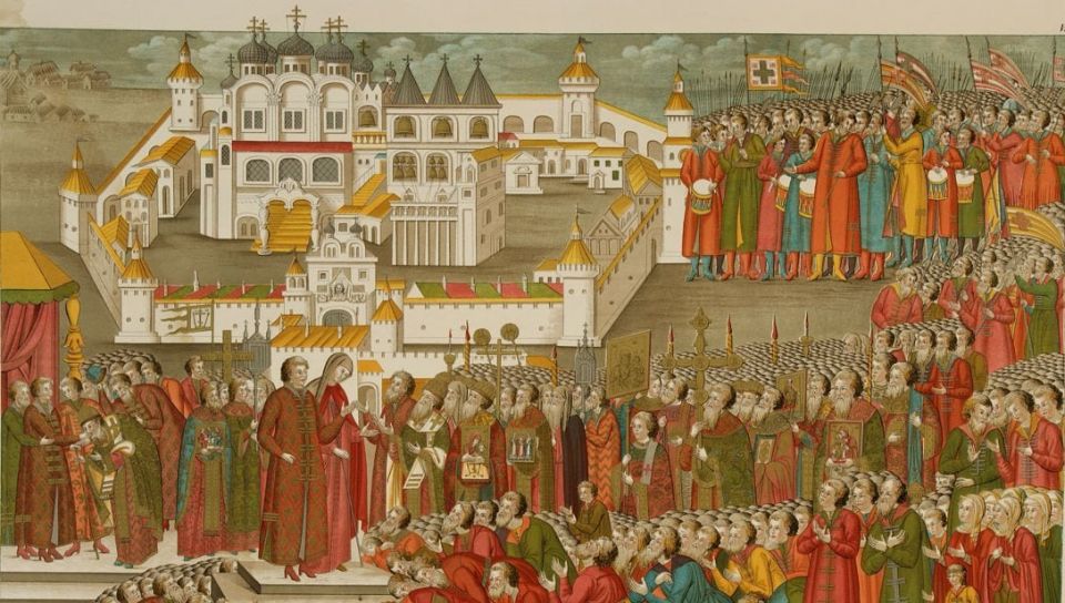 Ноябрь 1339. Начато возведение дубовых стен Кремля Ноябрь 1339. Начато возведение дубовых стен Кремля