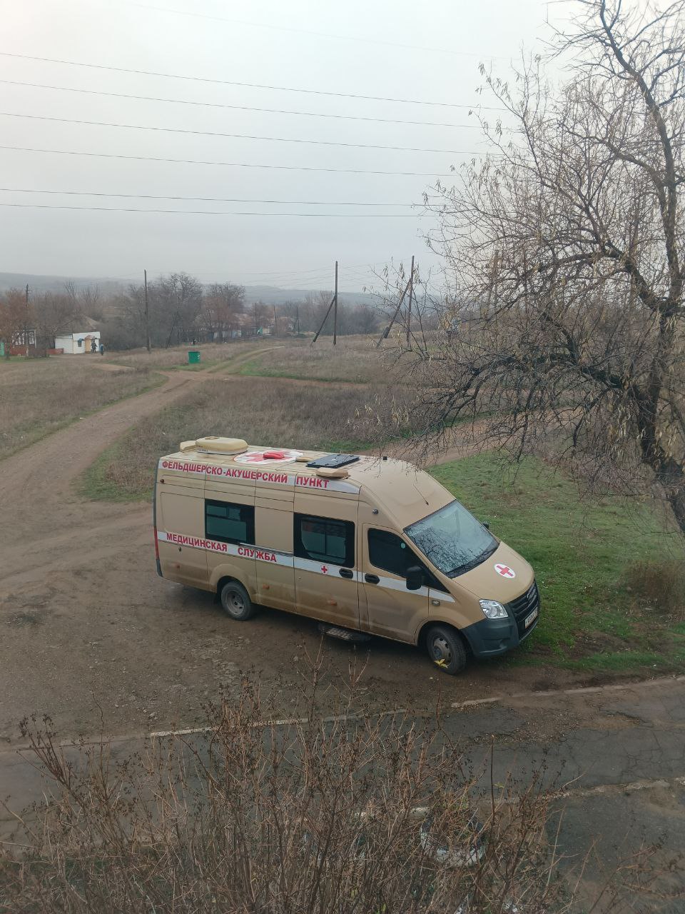 В пгт. Михайловка прошёл выездной приём мобильной бригады врачей Перевальской больницы!