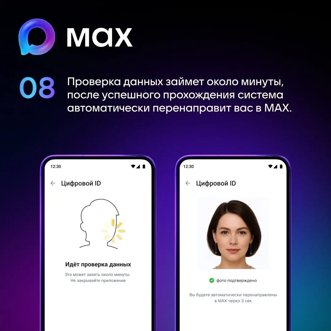 В мессенджере Max появился цифровой ID — аналог паспорта В мессенджере Max появился цифровой ID — аналог паспорта