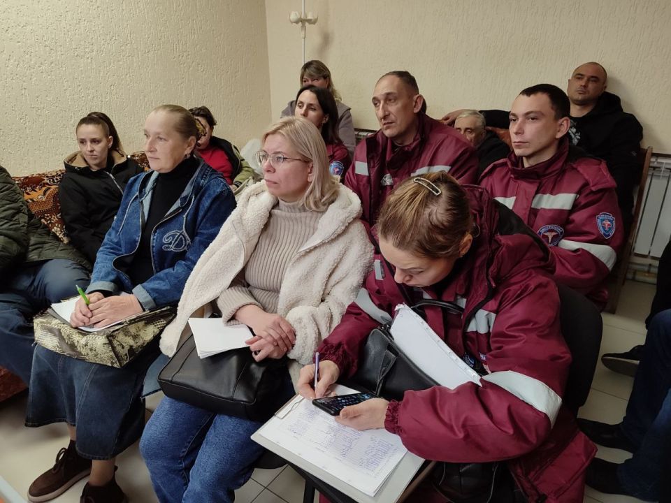 В Северодонецке – Лисичанском филиале Луганского центра медицины катастроф - прошла обучающая лекция В Северодонецке – Лисичанском филиале Луганского центра медицины катастроф - прошла обучающая лекция