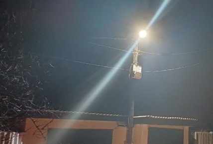 Сергей Саенко: В одном из населённых пунктов округа успешно завершили монтаж уличного освещения