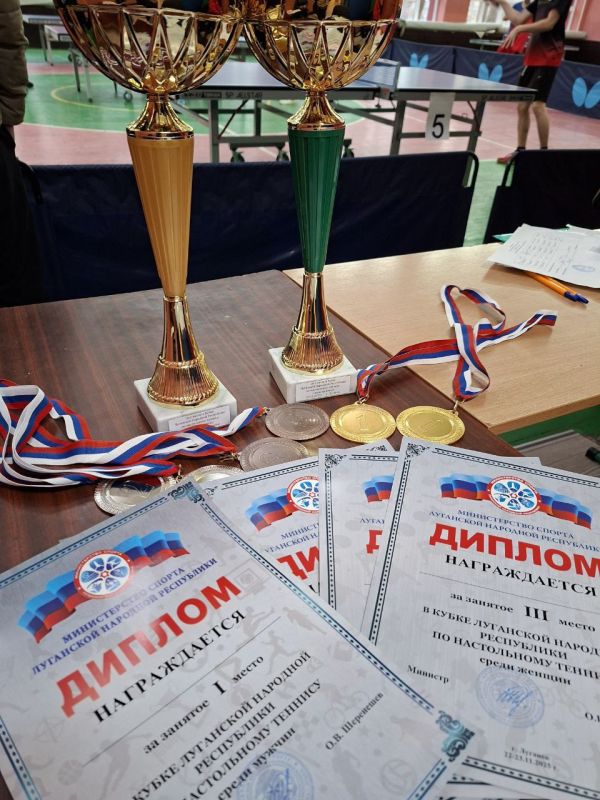 В Луганске при поддержке «Единой России» состоялся Кубок ЛНР по настольному теннису В Луганске при поддержке «Единой России» состоялся Кубок ЛНР по настольному теннису