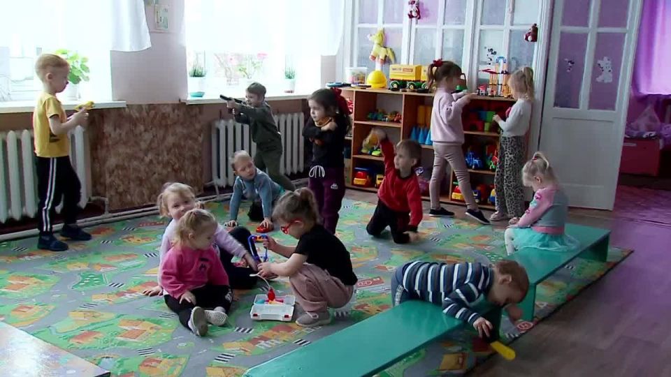 В детском саду «Берёзка» пос