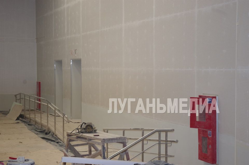 В доме культуры поселка Металлист завершаются ремонтные работы В доме культуры поселка Металлист завершаются ремонтные работы