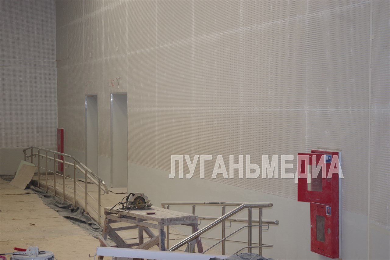 В доме культуры поселка Металлист завершаются ремонтные работы В доме культуры поселка Металлист завершаются ремонтные работы