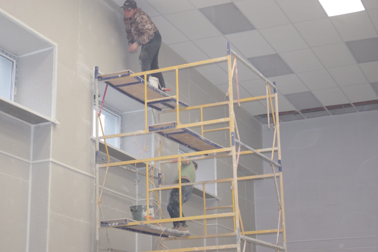 Сергей Крамаренко: В ходе рабочей поездки в поселок Металлист, посмотрел ход выполнения ремонтных работ на объекте Металлистский Дом культуры Сергей Крамаренко: В ходе рабочей поездки в поселок Металлист, посмотрел ход выполнения ремонтных работ на объекте Металлистский Дом культуры