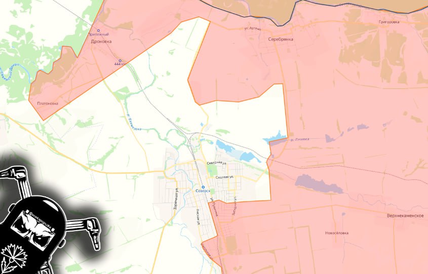 С опозданием, но враг признает наше продвижение в Северске!